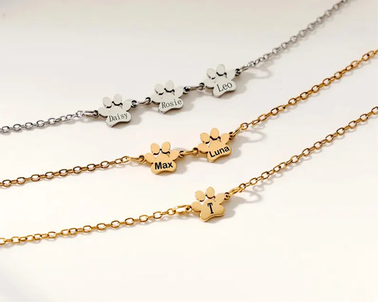 Gepersonaliseerde Pootafdruk Armband